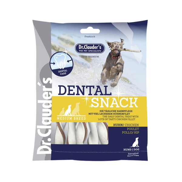 Dr Clauder's Dental Snack Pollo Medium Breed per Cani