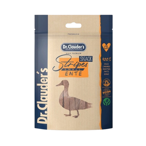 Dr. Clauder's Trainee snack all'Anatra 80g per cani in cubetti