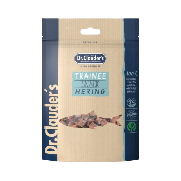 Dr. Clauder's Trainee snack all'Aringa 80g per cani in cubetti