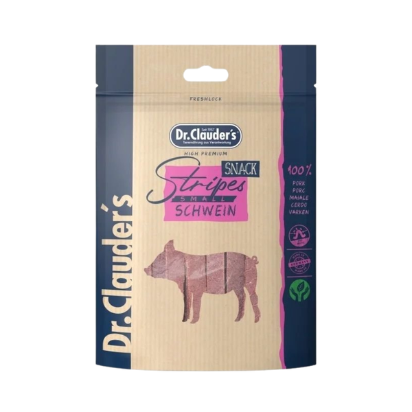 Dr. Clauder's Trainee snack al Maiale 80g per cani in cubetti