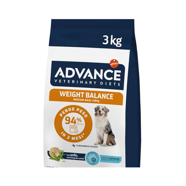 Advance Weight Balance Cani Taglia Media/Maxi 3 Kg
