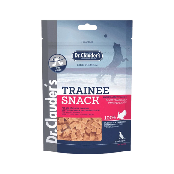 Dr. Clauder's Trainee snack al Tacchino 80g in cubetti