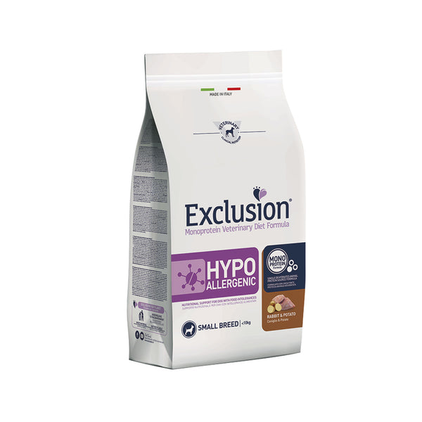 Exclusion - Hypoallergenic RABBIT & POTATO Small breed - 2kg