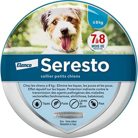 Elanco Bayer - Seresto Collare Antiparassitario inferiore 8 Kg