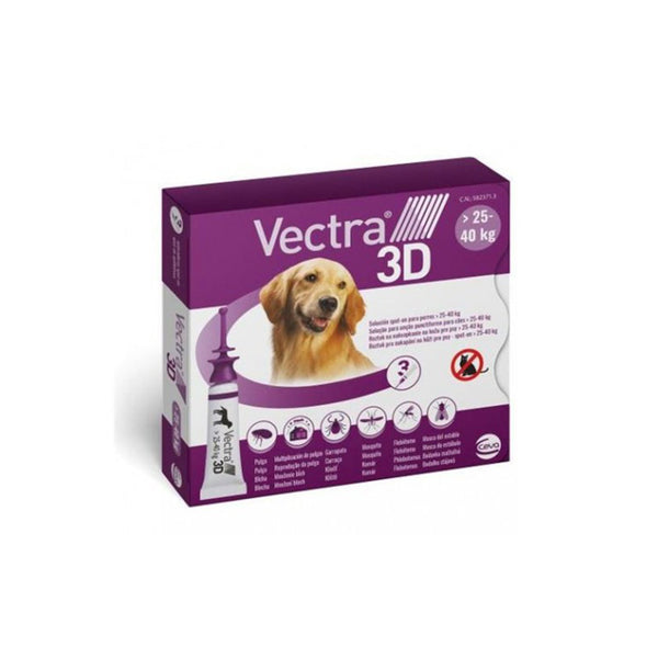 Vectra 3D - Antiparassitario per Cani 25 - 40 kg