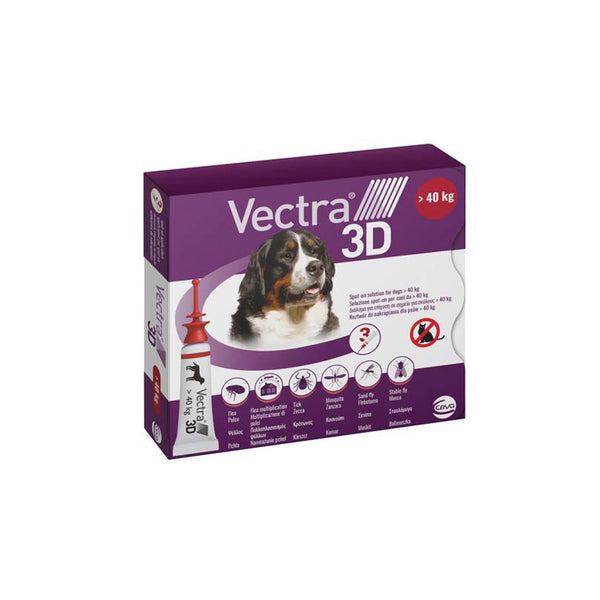 Vectra 3D - Antiparassitario per Cani oltre 40 kg