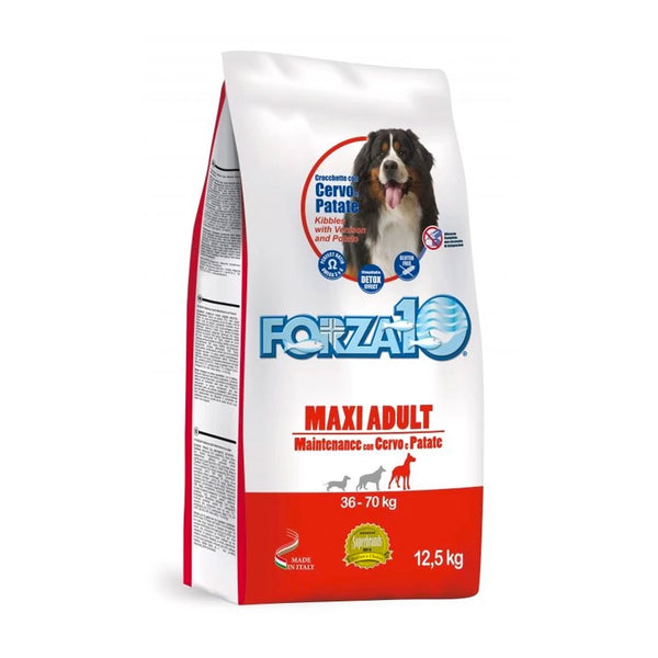 Forza 10 - Maxi Adult Maintenance cervo e patate 12,5 kg (conf. 1 pz)