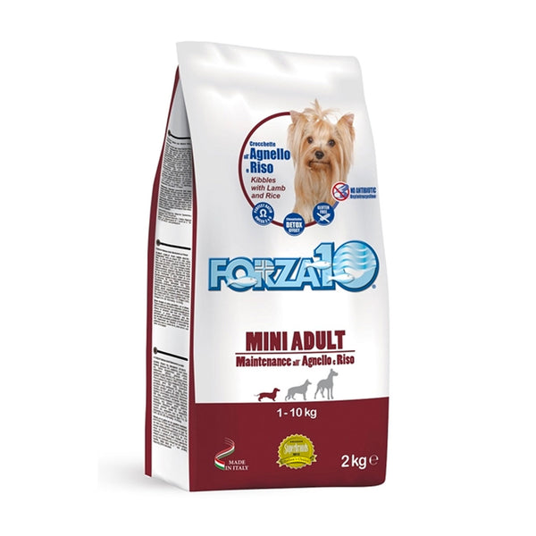 Forza 10 - Mini Adult Maintenance agnello e riso S/M 2 kg (conf. 6 pz)