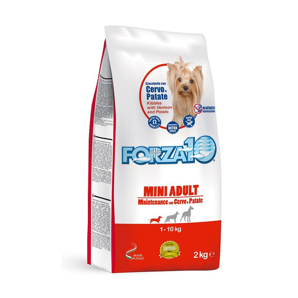 Forza 10 - Mini Adult Maintenance cervo e patate 2 kg (conf. 6 pz)